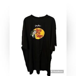 NWT Bass Pro Shops Black Men's T-shirt Sz 3x